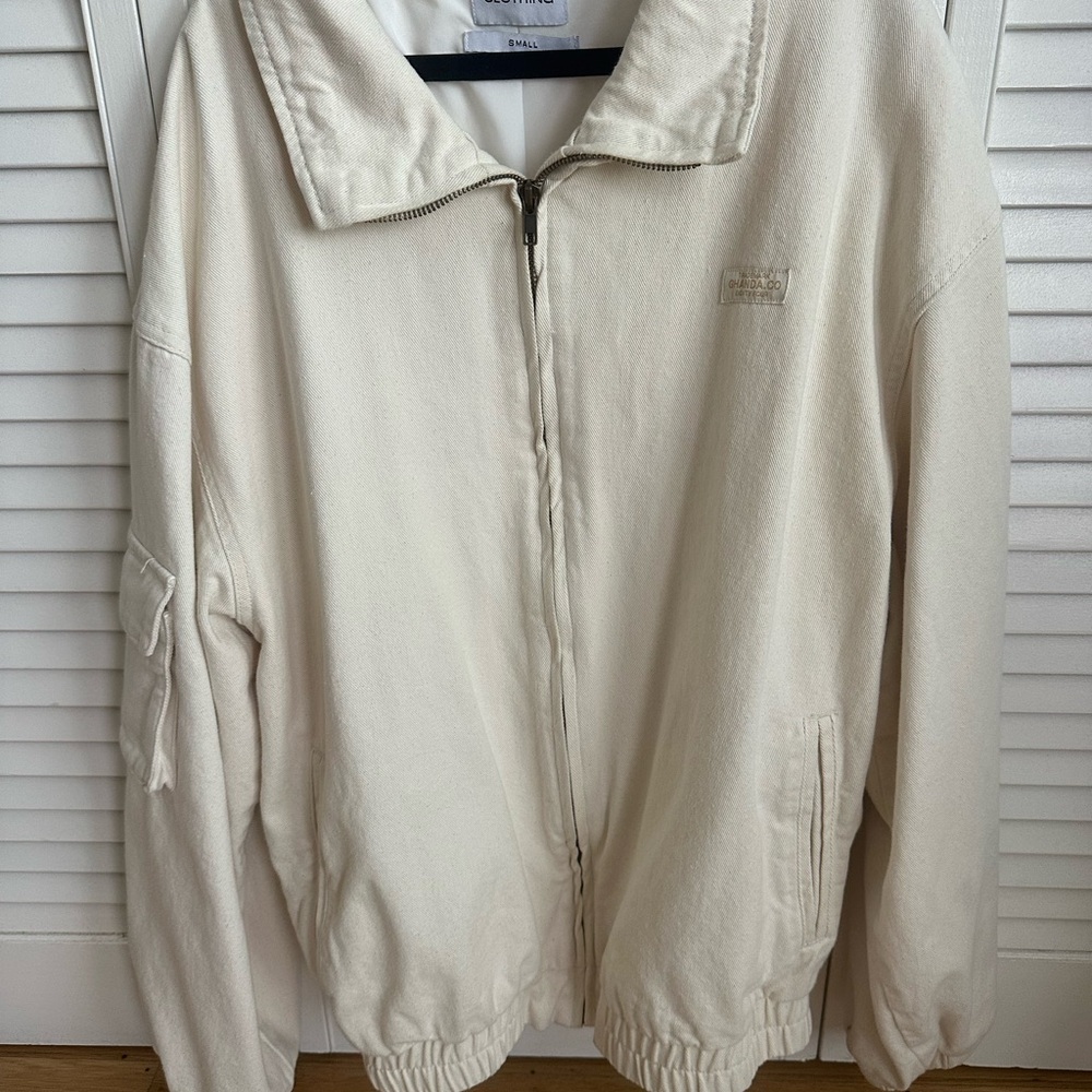 Oversized Cream Jacket